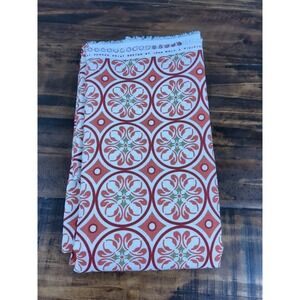 Upholstery Fabric, Screen Print Design By John Wolf, Orange and Green,‎ 2lb 6oz